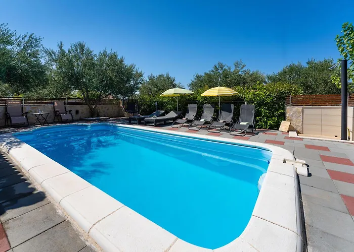 Vakantiehuis My Dalmatia - Olive Garden With Private Swimming Pool *